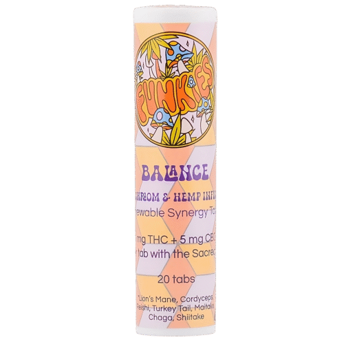 Funkies Balance – Mushroom & 1:1 CBD:THC Sweet Tarts