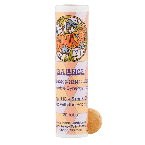 Funkies Balance – Mushroom & 1:1 CBD:THC Sweet Tarts
