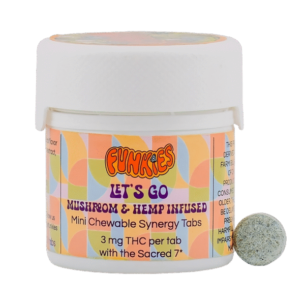 Funkies Let’s Go – Mushroom & THC Mini Sweet Tarts