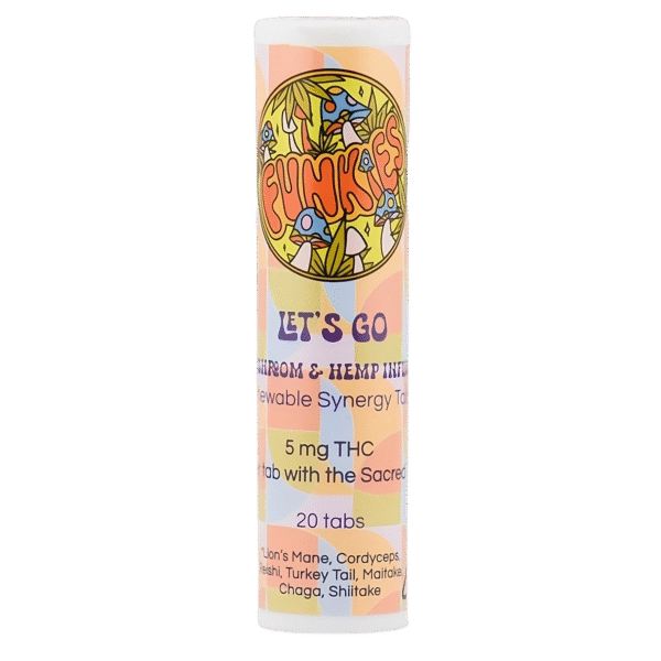 Funkies Let’s Go – Mushroom & THC Sweet Tarts