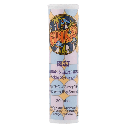 Funkies Rest – Mushroom & 2:1 THC:CBN Sweet Tarts