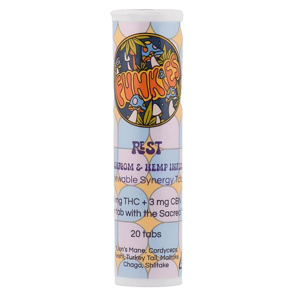 Funkies Rest – Mushroom & 2:1 THC:CBN Sweet Tarts