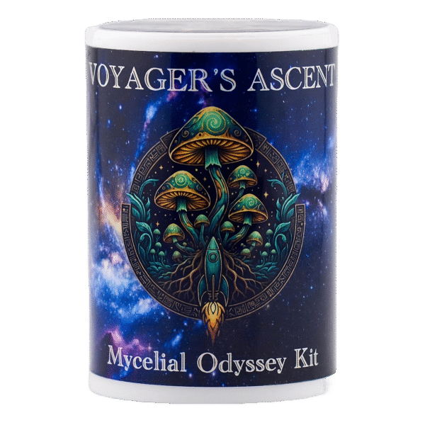 voyager 1 Voyager's Ascent - Bluey Vuitton Mushrooms